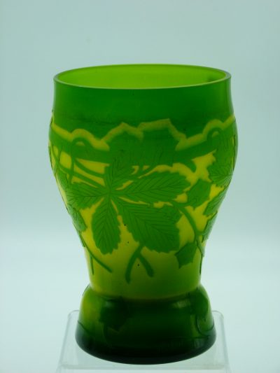 Cameo vase by Fritz Heckert